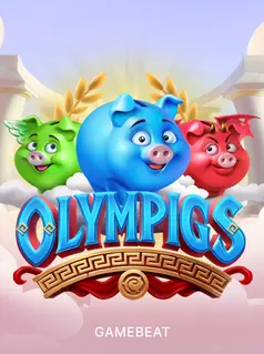 Machine à sous Olympigs avec cochons olympiques et cascades gagnantes